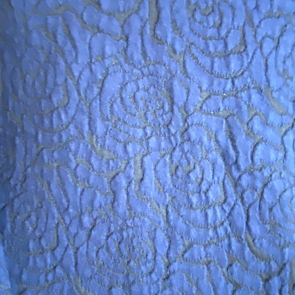 Black/ navy blue formal skater dress - Picture 3 of 4